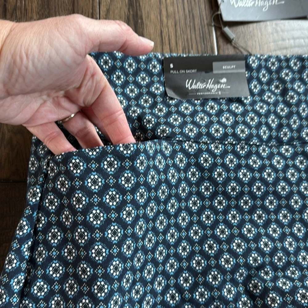 Walter Hagen NWT S Golf Blue pattern Skort‎ - Picture 6 of 8